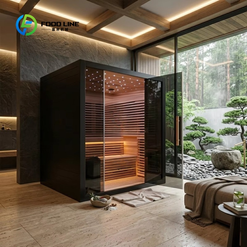 Spa Wellness Design - Lüks İç Mekan Kızılötesi Sauna Odası