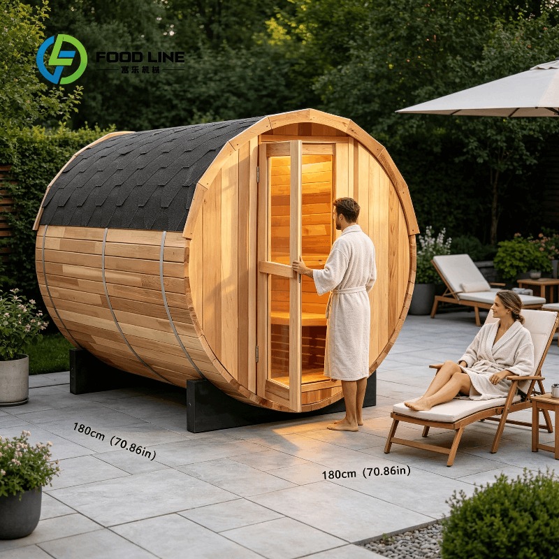 Spa Wellness Design - Özel Tasarım Dış Mekan Kuru Sauna