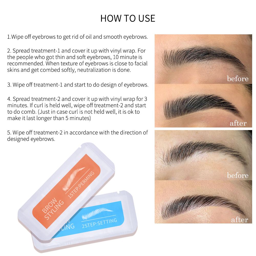 Uzun Süre Kalıcı Makyaj Aracı, - Brow Lamination Kit incelemesi ve fiyatı