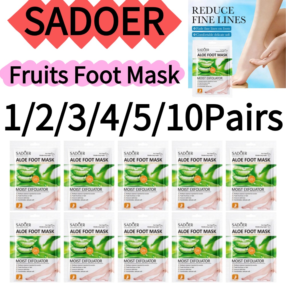 SADOER 1/2/3/4/5/10 Çift Meyve - Foot Mask Peeling incelemesi ve fiyatı
