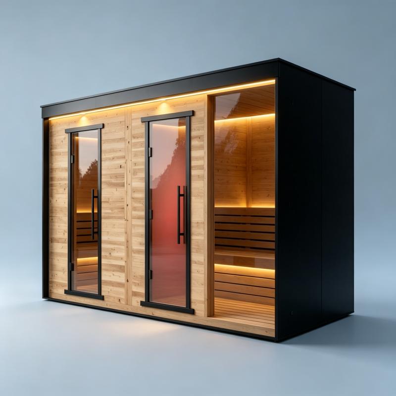 Modern Sauna Odası Özel Tasarı - Spa Wellness Design incelemesi ve fiyatı