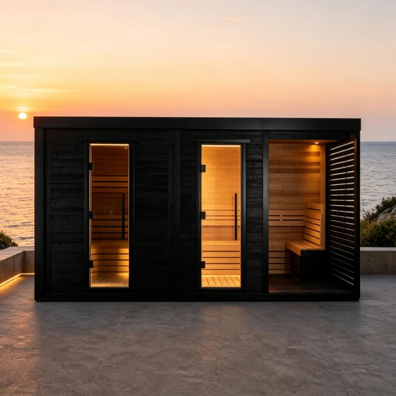 Modern Sauna Odası Özel Tasarı - Spa Wellness Design incelemesi ve fiyatı