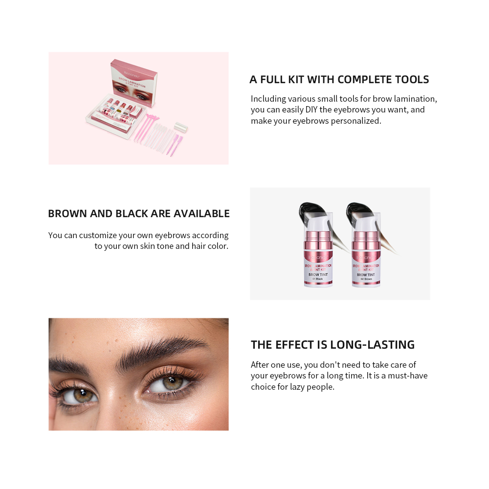 Profesyonel Kendin Yap Kaş Lam - Brow Lamination Kit incelemesi ve fiyatı
