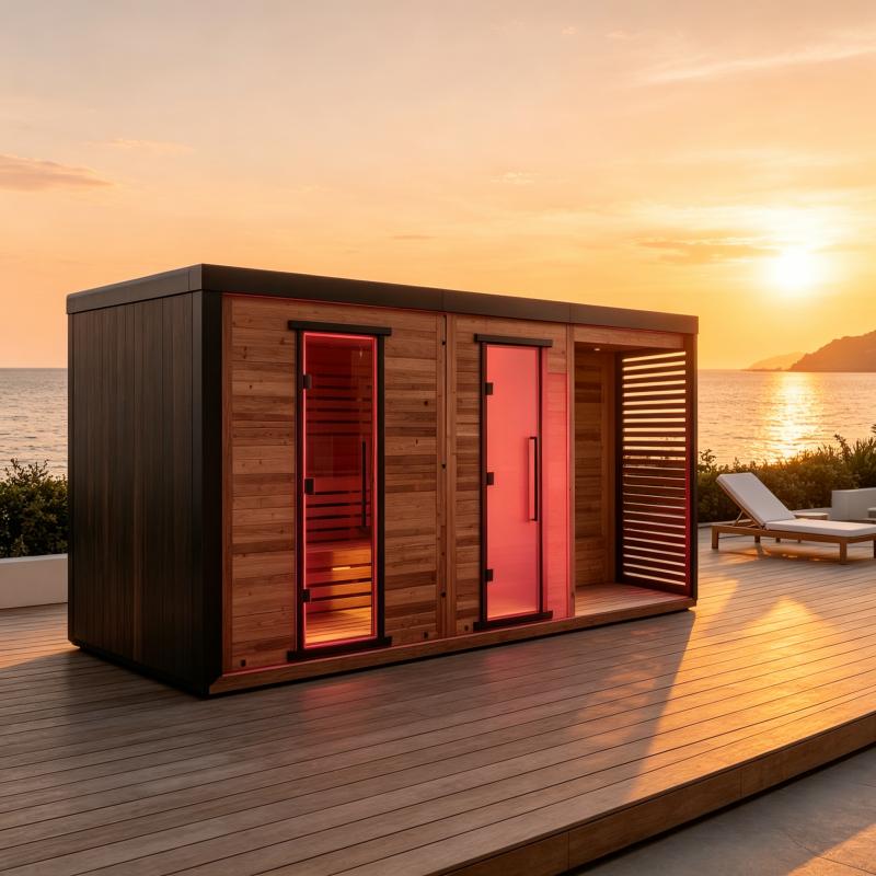 Özel Tasarım Ahşap Sauna Odası - Wellness Resort Spa incelemesi ve fiyatı